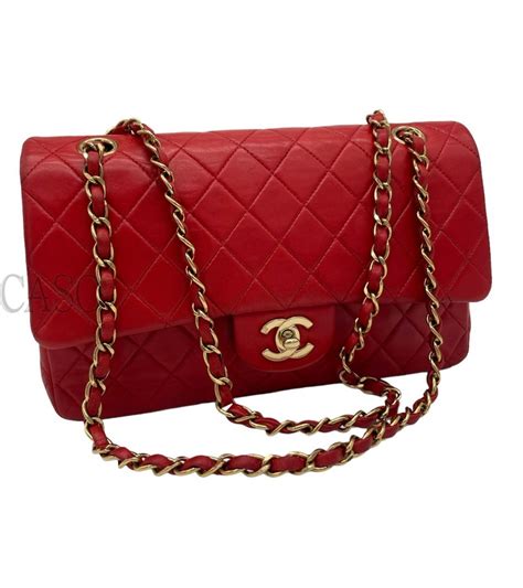 chanel borsa rossa|prezzi borse Chanel originali.